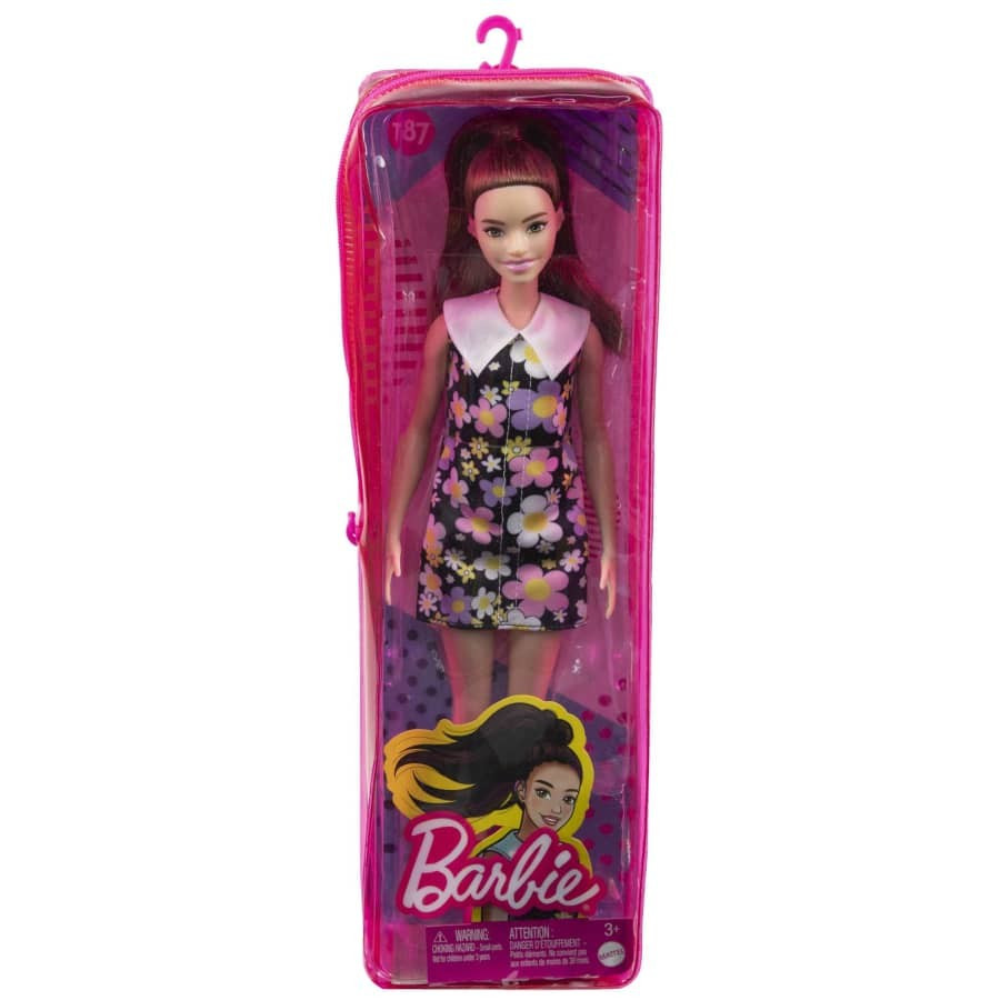 Kody rabatowe Mattel Barbie Fashionistas Lalka Sukienka w kwiatki/Aparat słuchowy