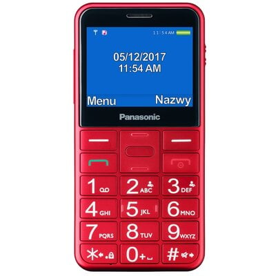 Kody rabatowe Avans - Telefon PANASONIC KX-TU155 Czerwony