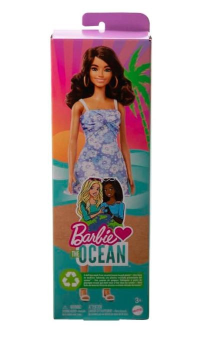 Kody rabatowe Urwis.pl - Mattel Lalka Barbie Loves the Ocean Niebieska sukienka