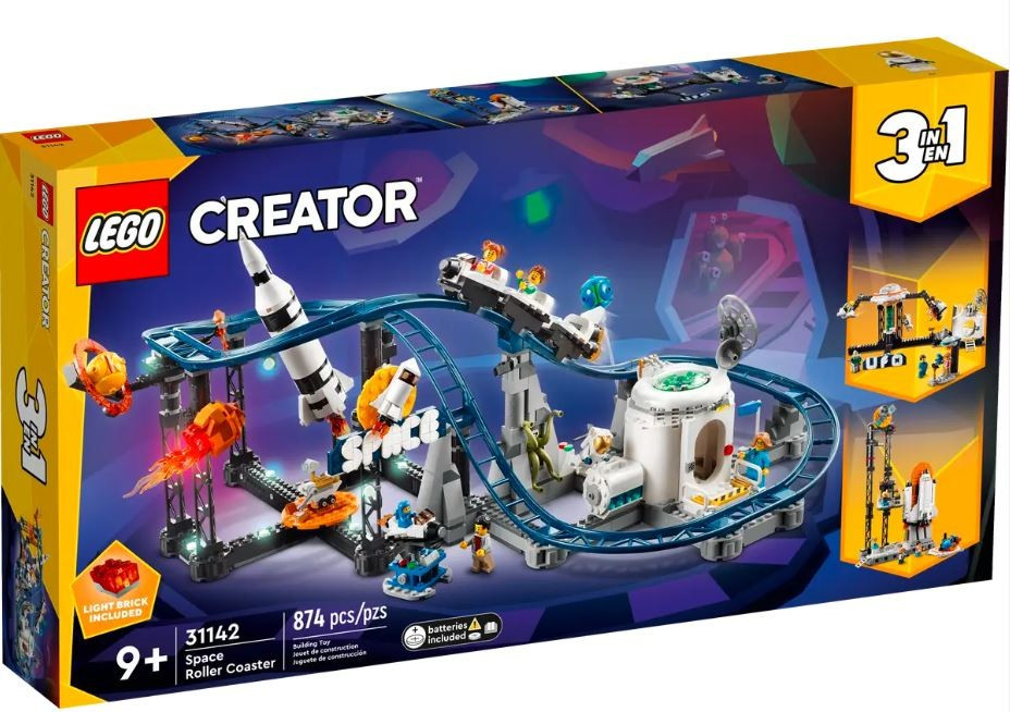 Kody rabatowe LEGO Klocki Creator 31142 Kosmiczna kolejka górska