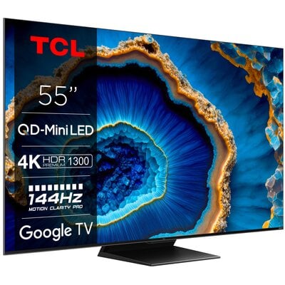 Kody rabatowe Avans - Telewizor TCL 55C809 55'' MINILED 4K 144Hz Google TV Dolby Vision Dolby Atmos HDMI 2.1