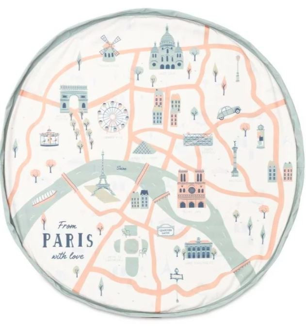 Kody rabatowe Urwis.pl - Play&GO Worek na zabawki - Mapa Paryż