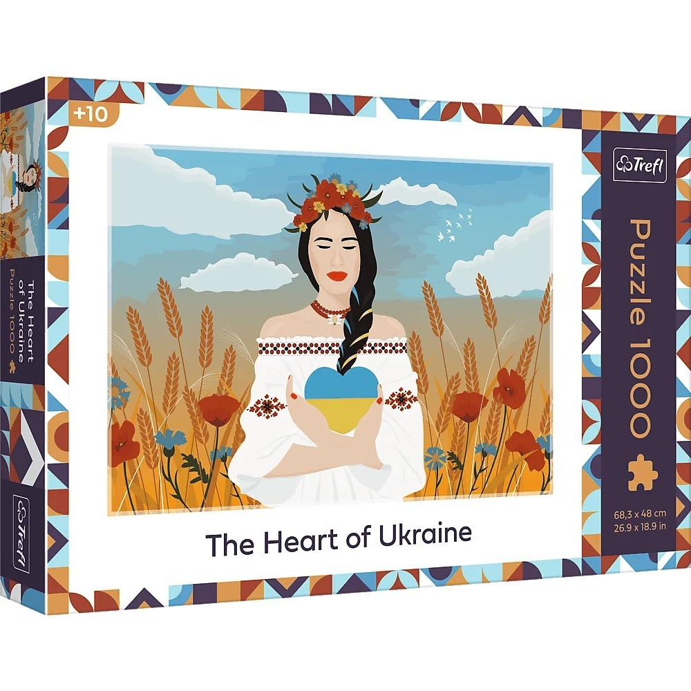 Kody rabatowe Urwis.pl - Trefl Puzzle 1000 elementów The Heart of Ukraine