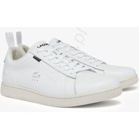 Kody rabatowe Lejdi.pl - Białe sneakersy Lacoste Carnaby GTX, męskie buty skórzane Lacoste