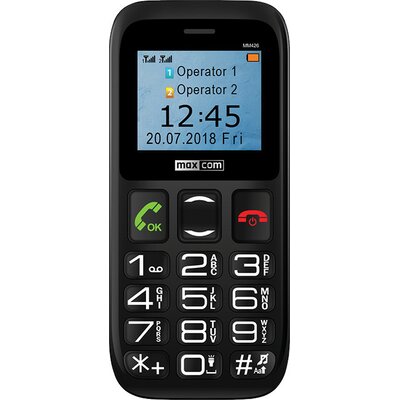 Kody rabatowe Avans - Telefon MAXCOM MM426 Czarny