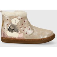Kody rabatowe Answear.com - Shoo Pom buty zimowe zamszowe dziecięce kolor beżowy