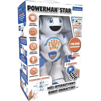 Kody rabatowe Avans - Zabawka interaktywna LEXIBOOK Powerman Star Robot do nauki i zabawy ROB85PL