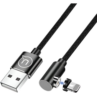 Kody rabatowe Avans - Kabel kątowy USB - Lightning USAMS U54 US-SJ444 1m Czarny