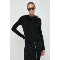 Kody rabatowe Answear.com - Twinset sweter z domieszką kaszmiru kolor czarny lekki