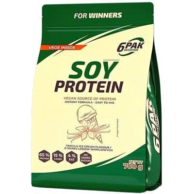 Kody rabatowe Odżywka białkowa 6PAK Soy protein Lody waniliowe (700 g)
