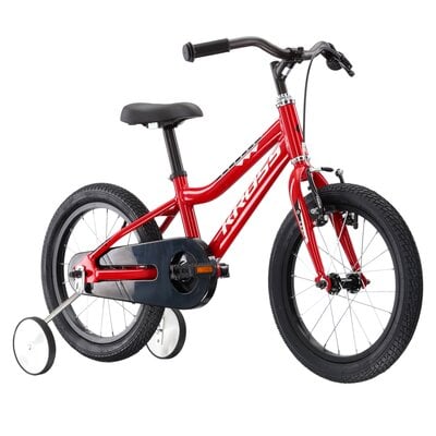 Kody rabatowe Rower dziecięcy KROSS Racer 4.0 16 cali dla chłopca Czerwono-biało-czarny