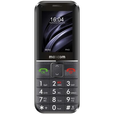 Kody rabatowe Avans - Telefon MAXCOM Comfort MM735 Czarny + opaska SOS