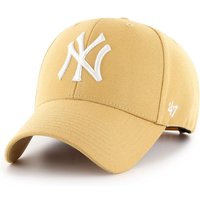 Kody rabatowe 47brand czapka MLB New York Yankees kolor beżowy z aplikacją