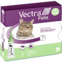 Kody rabatowe Vectra Felis dla kotów (0,6-10 kg), roztwór do nakrapiania przeciw pchłom - 6 pipet x 0,9 ml