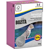 Kody rabatowe Korzystny pakiet Bozita Feline w galarecie, 12 x 190 g - Hair & Skin - Sensitive