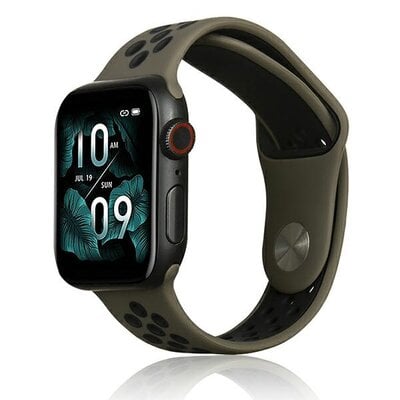 Kody rabatowe Avans - Pasek BELINE Sport Silicone do Apple Watch 2/3/4/5/6/7/8/SE/SE 2 (38/40/41mm) Brązowo-czarny
