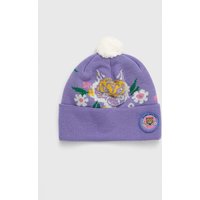 Kody rabatowe Answear.com - Femi Stories czapka z domieszką wełny Sweetie Vlt kolor fioletowy z grubej dzianiny z domieszką wełny