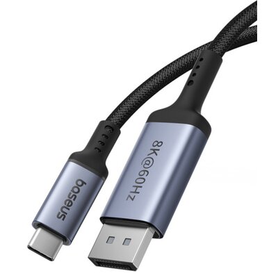 Kody rabatowe Kabel USB-C - DisplayPort BASEUS 1.5 m Czarny