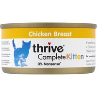 Kody rabatowe Thrive Complete Kitten, 12 x 75 g - Kurczak