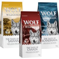 Kody rabatowe Mieszany pakiet Wolf of Wilderness Adult - 