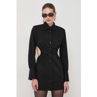 Kody rabatowe Answear.com - La Mania sukienka kolor czarny mini dopasowana