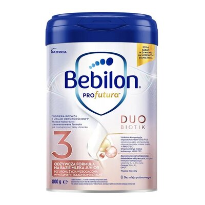 Kody rabatowe Mleko w proszku BEBILON Profutura Duobiotik 3 800 g