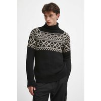 Kody rabatowe Answear.com - Medicine sweter męski kolor czarny ciepły z golferm