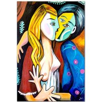 Kody rabatowe Reprodukcja namalowana olejem Pablo Picasso, Pocałunek, 60 x 90 cm