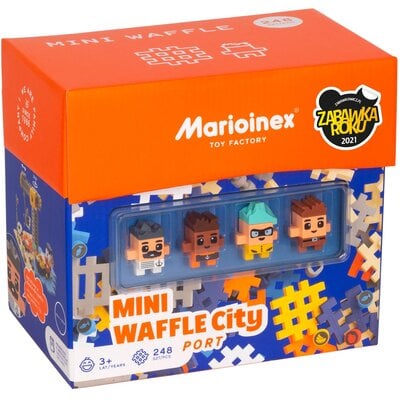 Kody rabatowe Klocki plastikowe MARIOINEX Mini Waffle City Port 904176