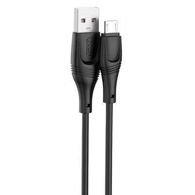 Rabaty - Kabel USB - Micro USB XO NB238 2.4A 1 m Czarny