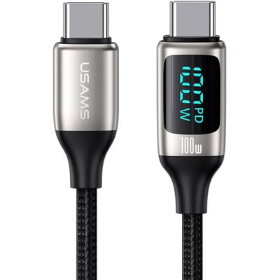 Kody rabatowe Avans - Kabel USB-C - USB-C USAMS U78 100W 1.2 m Biały