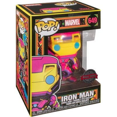 Kody rabatowe Avans - Figurka FUNKO Pop Marvel Black Light Iron Man