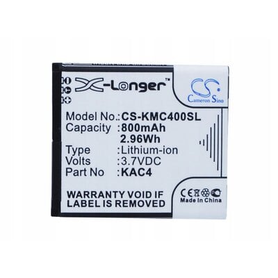 Kody rabatowe Akumulator CAMERON SINO CS-KMC400SL do telefonu Maxcom/Kazam