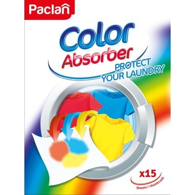 Kody rabatowe Avans - Chusteczki do prania PACLAN Color Absorber 137511 (15 sztuk)