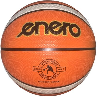 Kody rabatowe Piłka koszykowa ENERO Intense Pomarańczowo-beżowy (rozmiar 7)