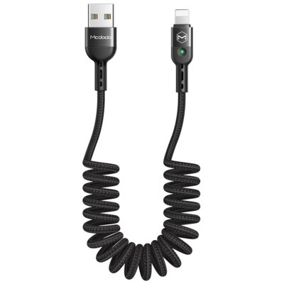 Kody rabatowe Kabel MCDODO USB - Lightning Omega 1.8 m Czarny
