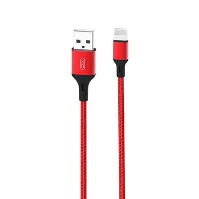 Kody rabatowe Kabel USB - Lightning XO NB-143 2.4A 2 m Czerwony