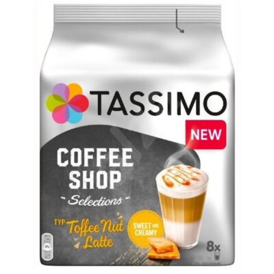 Kody rabatowe Kapsułki TASSIMO Toffee Nut Latte do ekspresu Bosch Tassimo