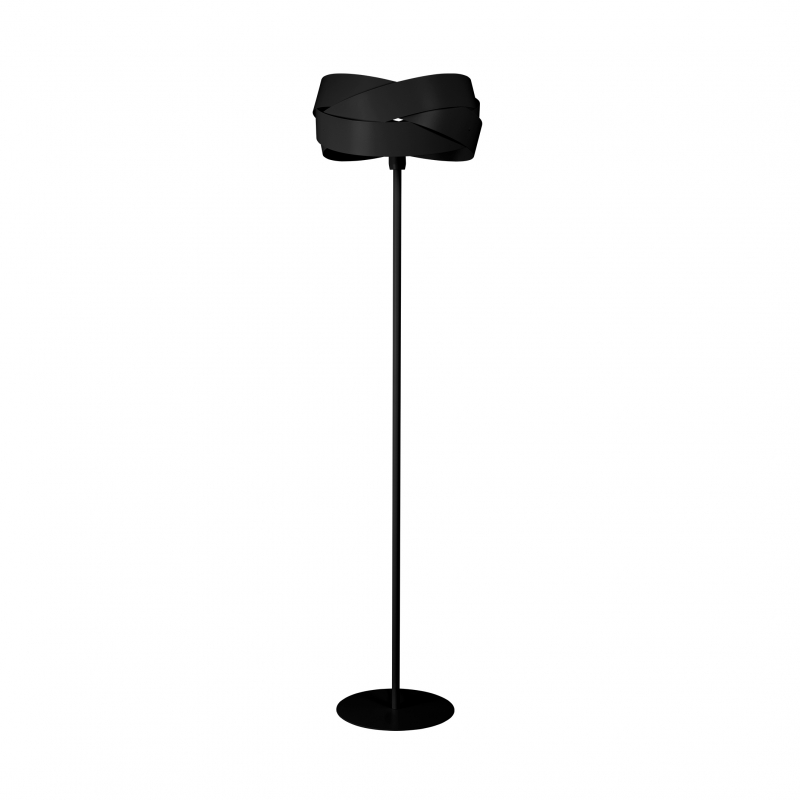 Kody rabatowe Lampa podłogowa TORNADO czarna