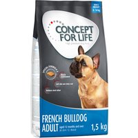 Kody rabatowe Concept for Life French Bulldog Adult - 1,5 kg