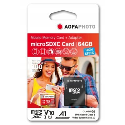 Kody rabatowe Avans - Karta pamięci AGFAPHOTO micro SDXC 64GB