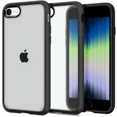 Kody rabatowe Etui SPIGEN Ultra Hybrid do Apple iPhone 7/8/SE 2020/SE 2022 Przezroczysty Czarny
