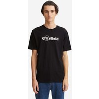 Kody rabatowe Answear.com - Wood Wood t-shirt bawełniany Ace x Garfield kolor czarny z nadrukiem 30045707.2222-BLACK