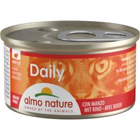 Kody rabatowe Korzystny pakiet Almo Nature Daily Menu, 12 x 85 g - Wołowina