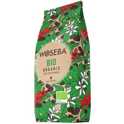 Kody rabatowe Kawa ziarnista WOSEBA Bio Organic Arabica 1 kg