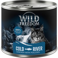 Kody rabatowe zooplus - Wild Freedom Adult, 6 x 200 g - Cold River – Czarniak i kurczak