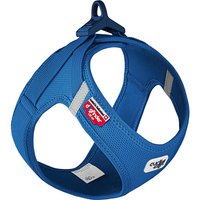 Kody rabatowe Szelki Curli Vest Clasp Air-Mesh, niebieskie - Rozmiar S: obwód klatki piersiowej 38,3 - 43,3 cm