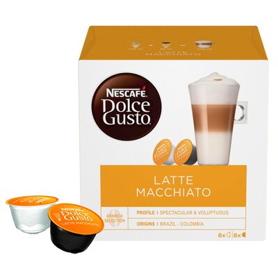 Kody rabatowe Kapsułki NESCAFE Latte Macchiato do ekspresu Nescafe Dolce Gusto