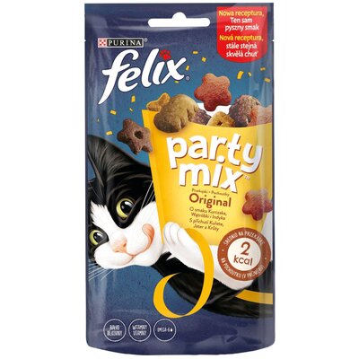 Kody rabatowe Karma dla kota FELIX Party Mix Kurczak z wątróbką i indykiem 60 g