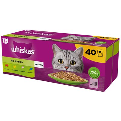 Kody rabatowe Avans - Karma dla kota WHISKAS Mix Smaków (40 x 85 g)